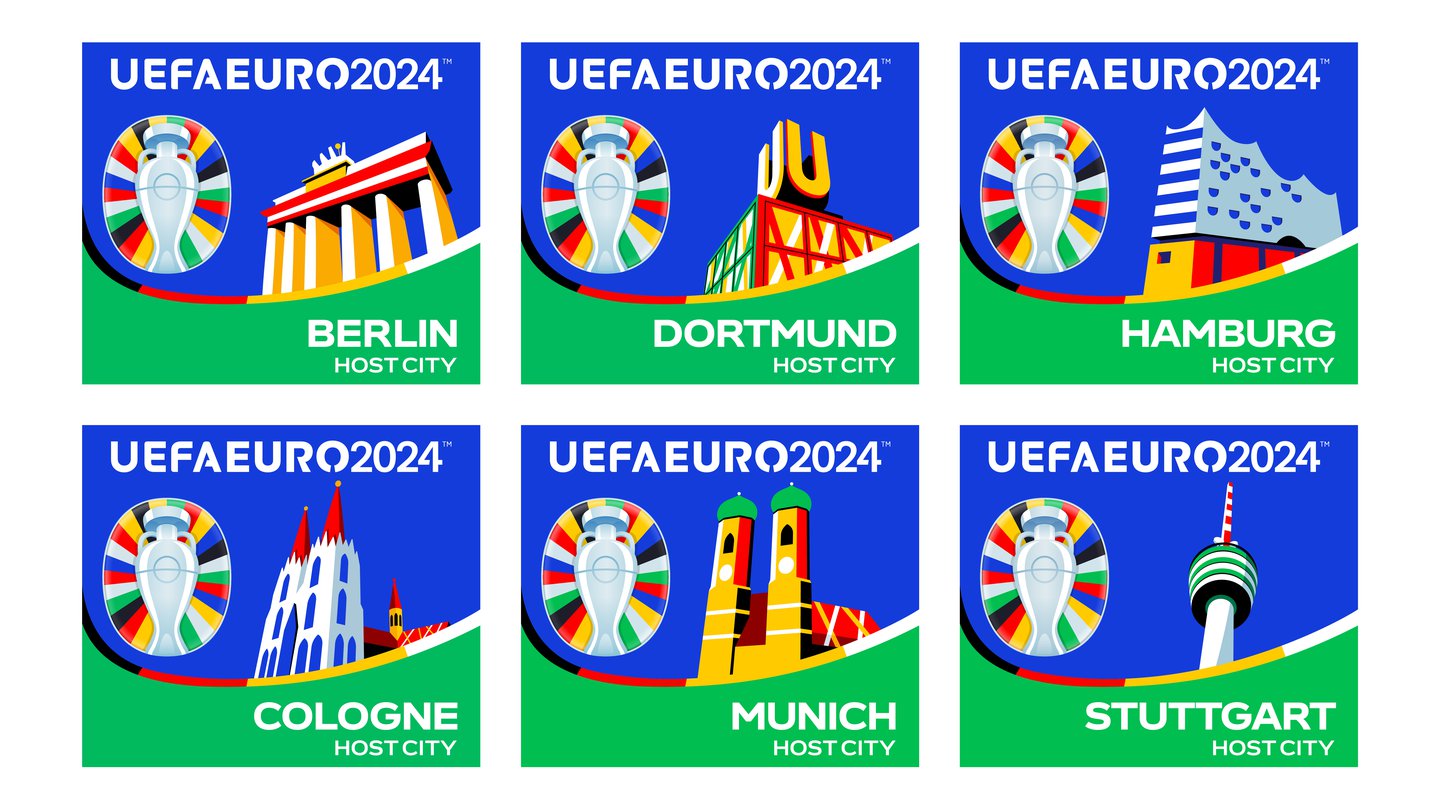 A nova identidade visual para a Euro 2024