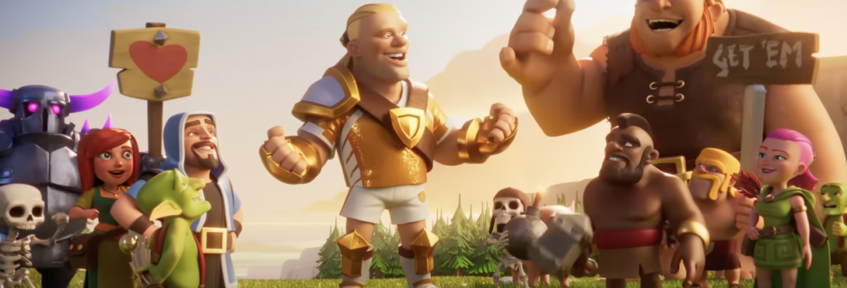 Erling Haaland e o Clash of Clans