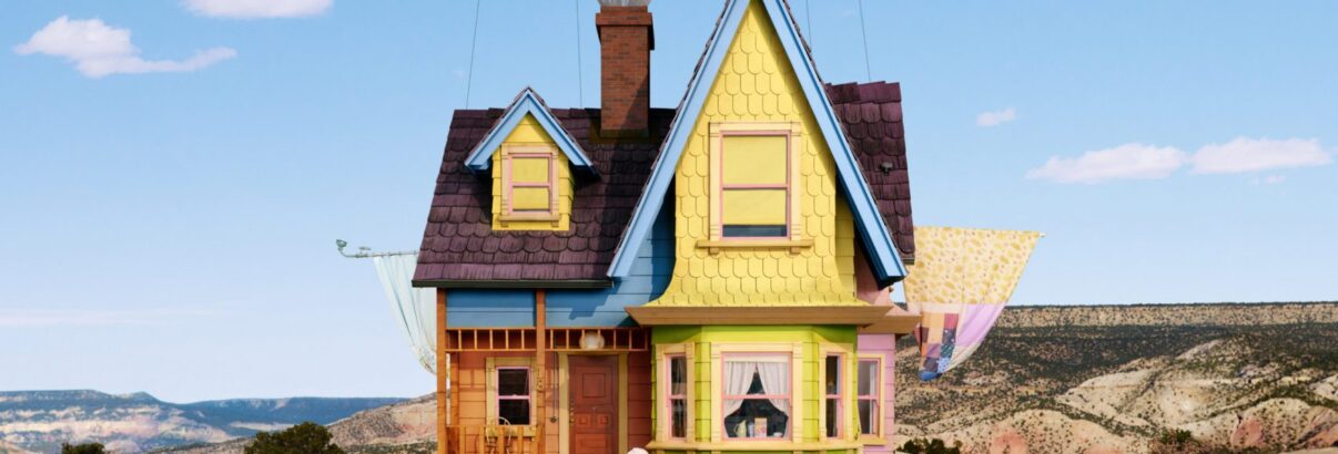 Destaques da semana. O Airbnb e a casa Up da Pixar no Novo México
