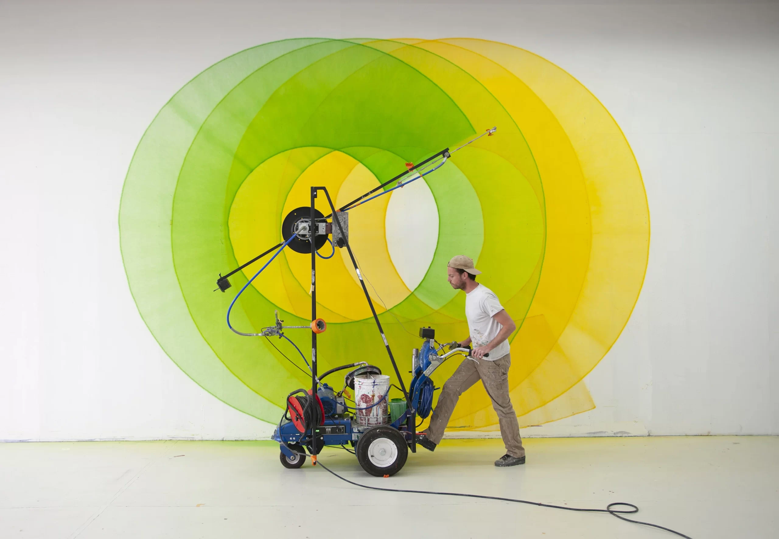 Destaques da semana. As máquinas de pintura de Thomas Trum na Holanda