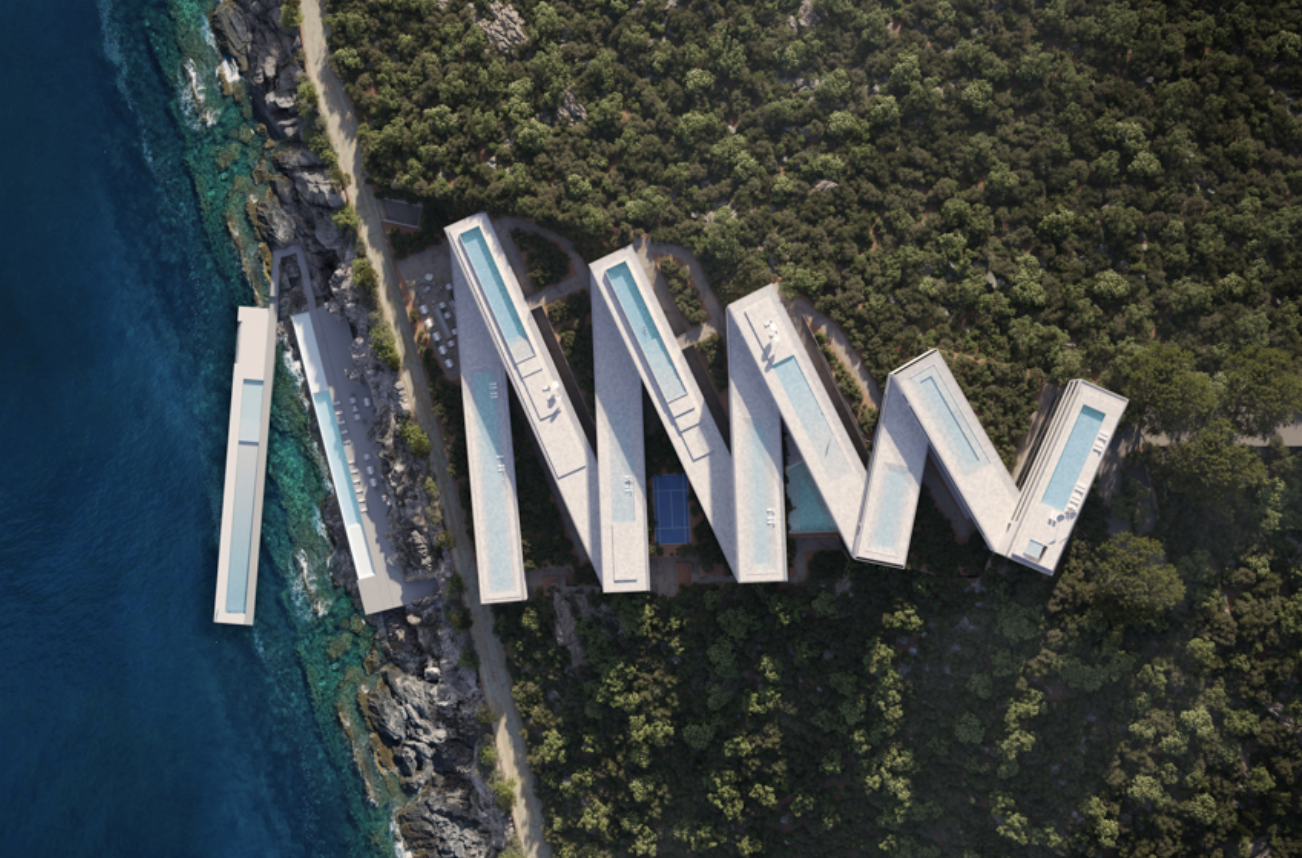 Destaques da semana. O resort ZigZag na Albânia