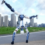 Os robôs humanoides que se movem como pessoas no Japão