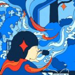 Diversão e poesia de Zoé Maghamès Peters na França