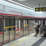 Destaques da semana. UMA ESTAÇÃO DE METRÔ PARA OS GATOS NA CHINA