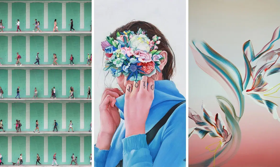 Celebrando 15 anos da Saatchi Art na California