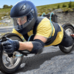 Uma moto elétrica feita com o corpo nos EUA