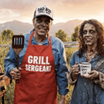 Destaques da semana. ZUMBIS OFERECENDO BRINDES AOS HUMANOS EM NOVA YORK