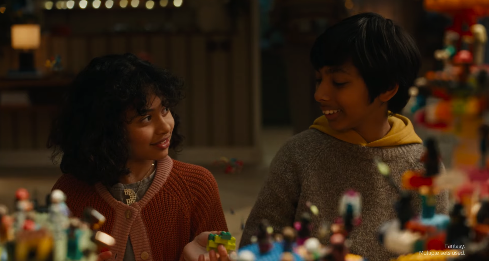 O Natal sem telas da Lego na Dinamarca