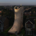 A senhora que morava em um sapato em Londres