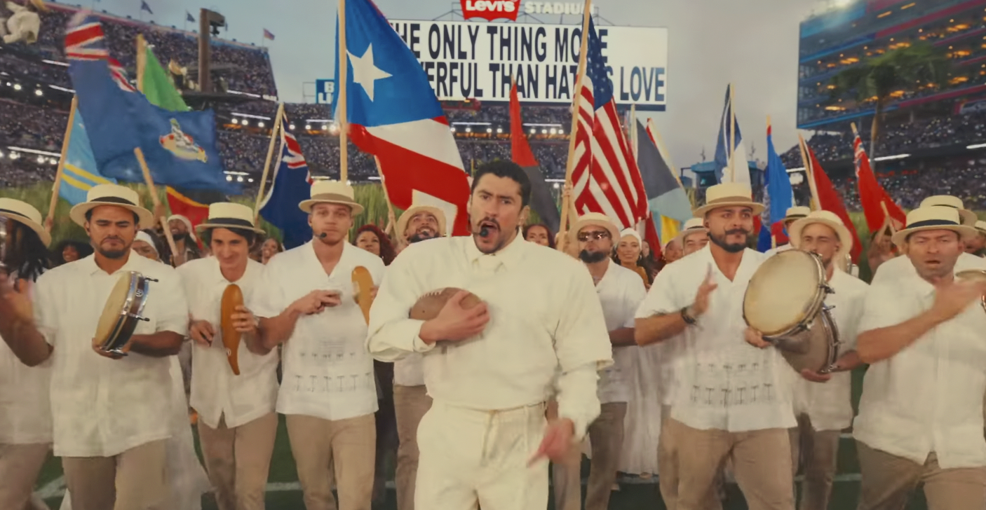 Um pouco mais sobre o show histórico do Bad Bunny no Super Bowl