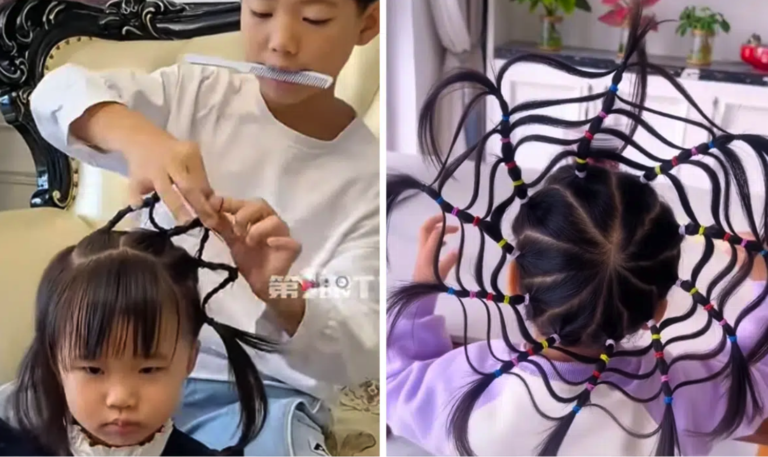 Os 300 penteados de um menino de 11 anos na China