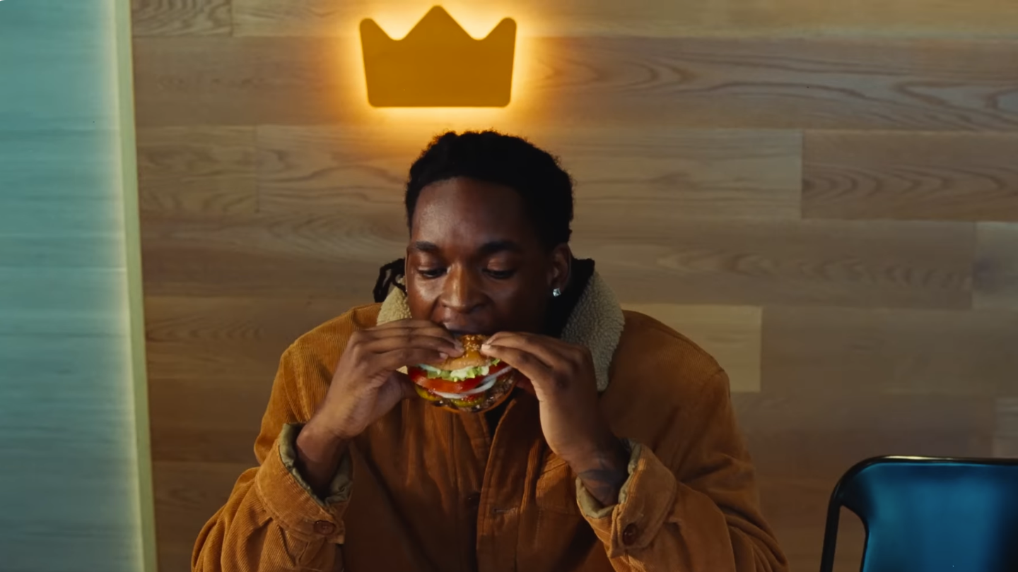 O novo Rei do Burger King no Oscar