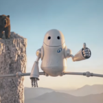 O Robô aventureiro na França