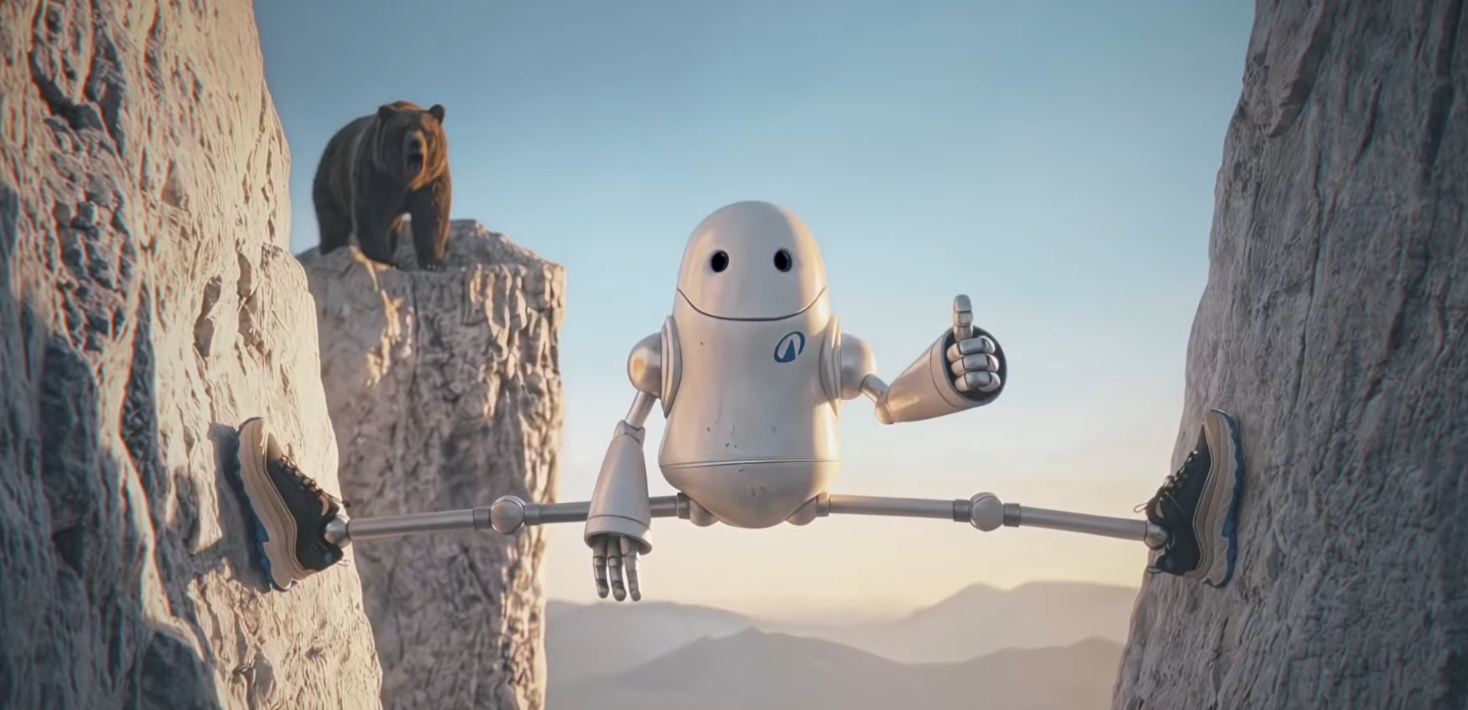 O Robô aventureiro na França