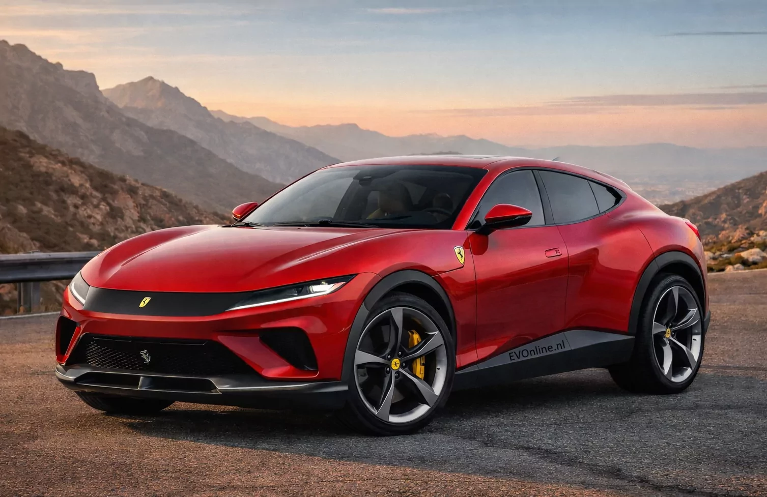 Luce. A nova e polêmica Ferrari elétrica em Roma