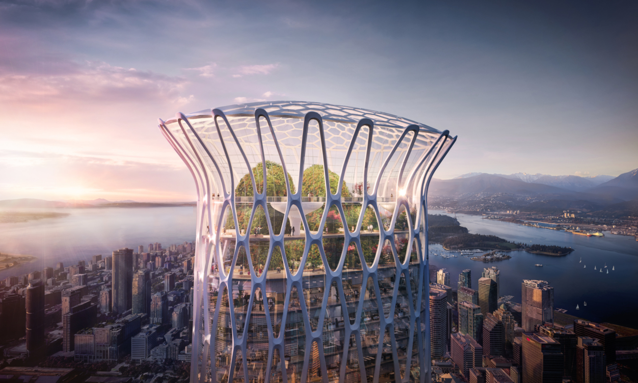 O projeto inspirado em esponjas marinhas no Canadá