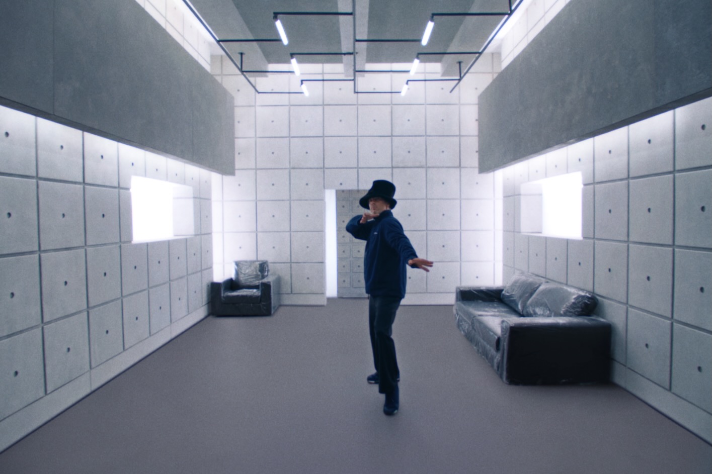 Jamiroquai deslizando 30 anos depois em Londres