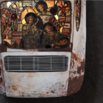 Os vitrais em carros de Ben Tuna em Los Angeles