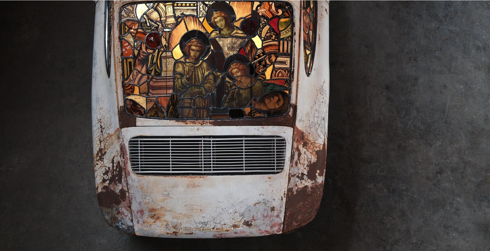 Os vitrais em carros de Ben Tuna em Los Angeles
