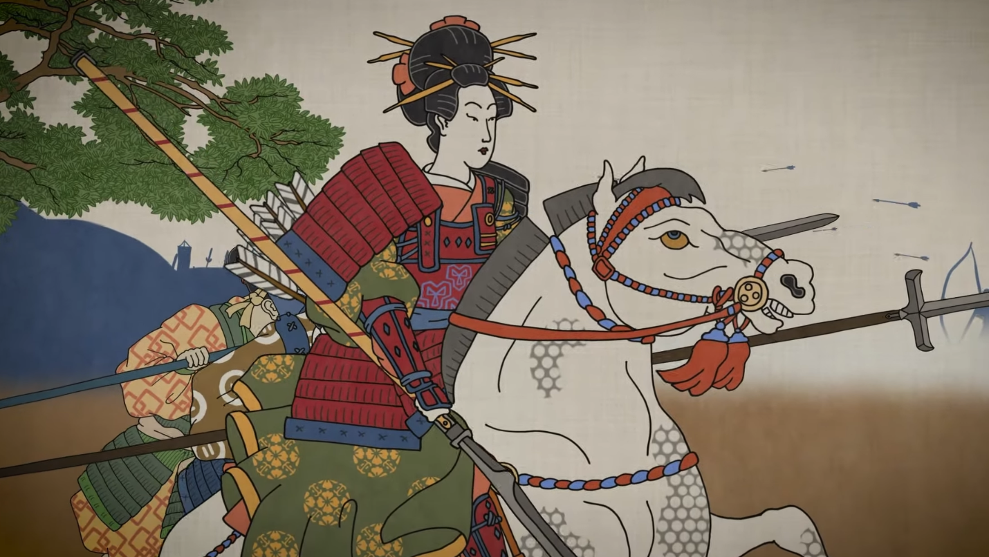 As mulheres guerreiras na história do Japão