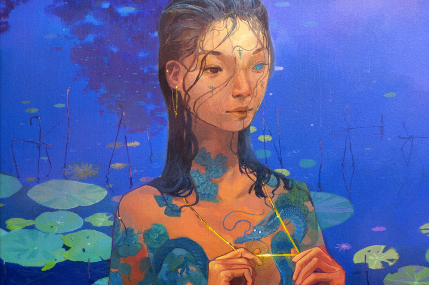A exposição Coletiva de 20º Aniversário da Corey Helford Gallery em Los Angeles