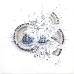 Destaques da semana. O TRABALHO COM FRAGMENTOS DE PORCELANA DE ROB STRATI EM NOVA YORK