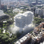 O surpreendente projeto do Fountain Plaza na Albânia