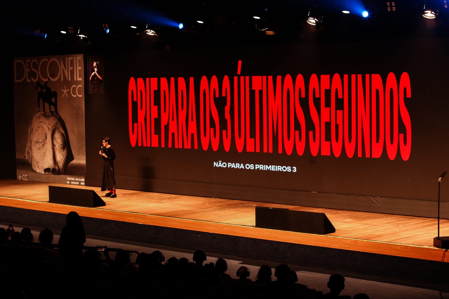 Crie para os últimos 3 segundos. Festival do Clube de Criação 2026